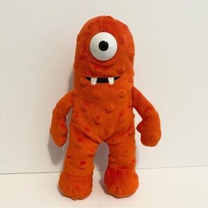 Yo Gabba Gabba Muno Plush Minky 8” 2008 Wild Brain Magic Store Spin Master Beans
